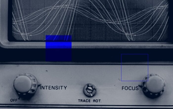 oscilloscope display screen