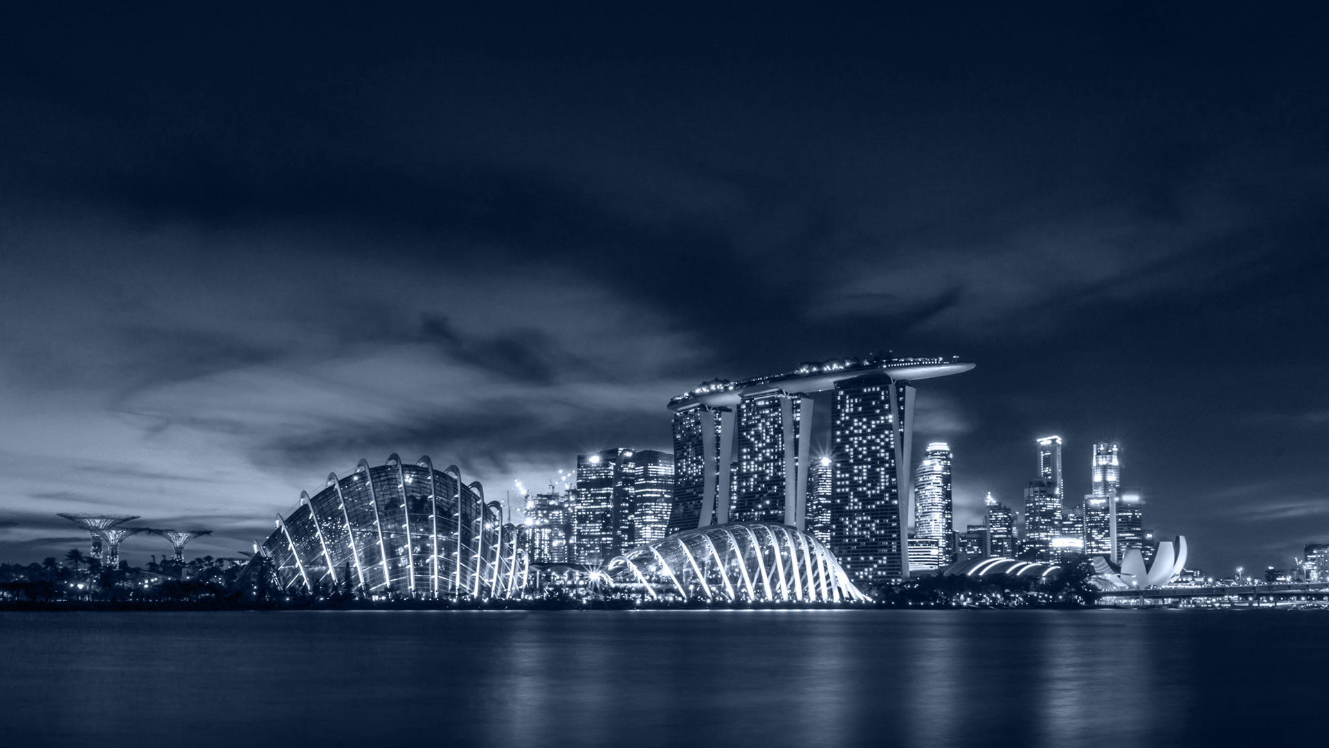Singapore Cityscape.