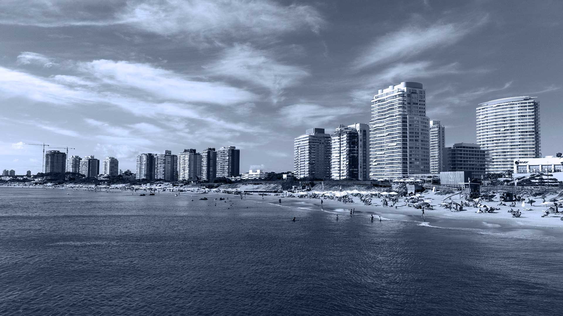 Uruguay cityscape.