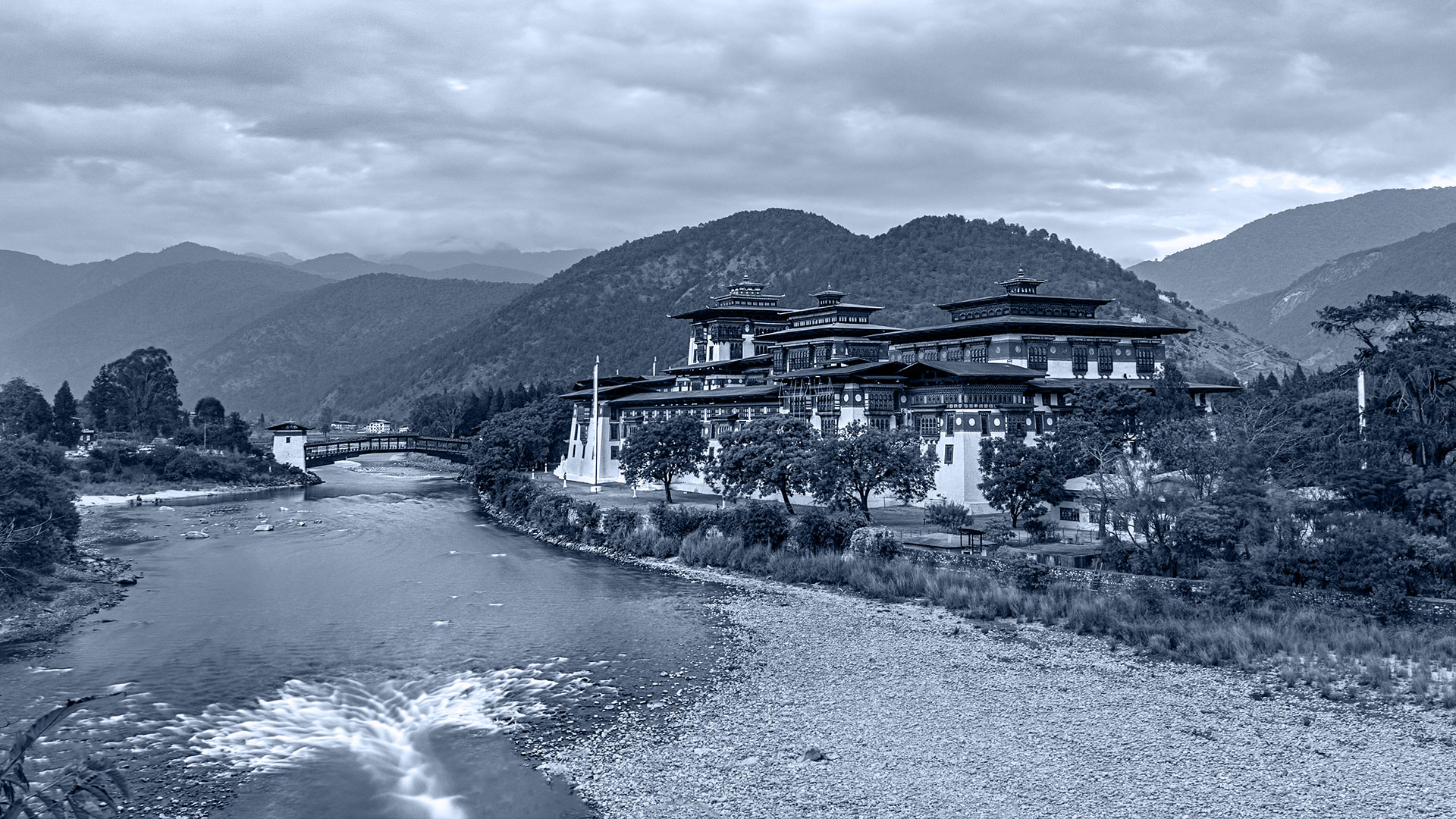 Bhutan Architecture.