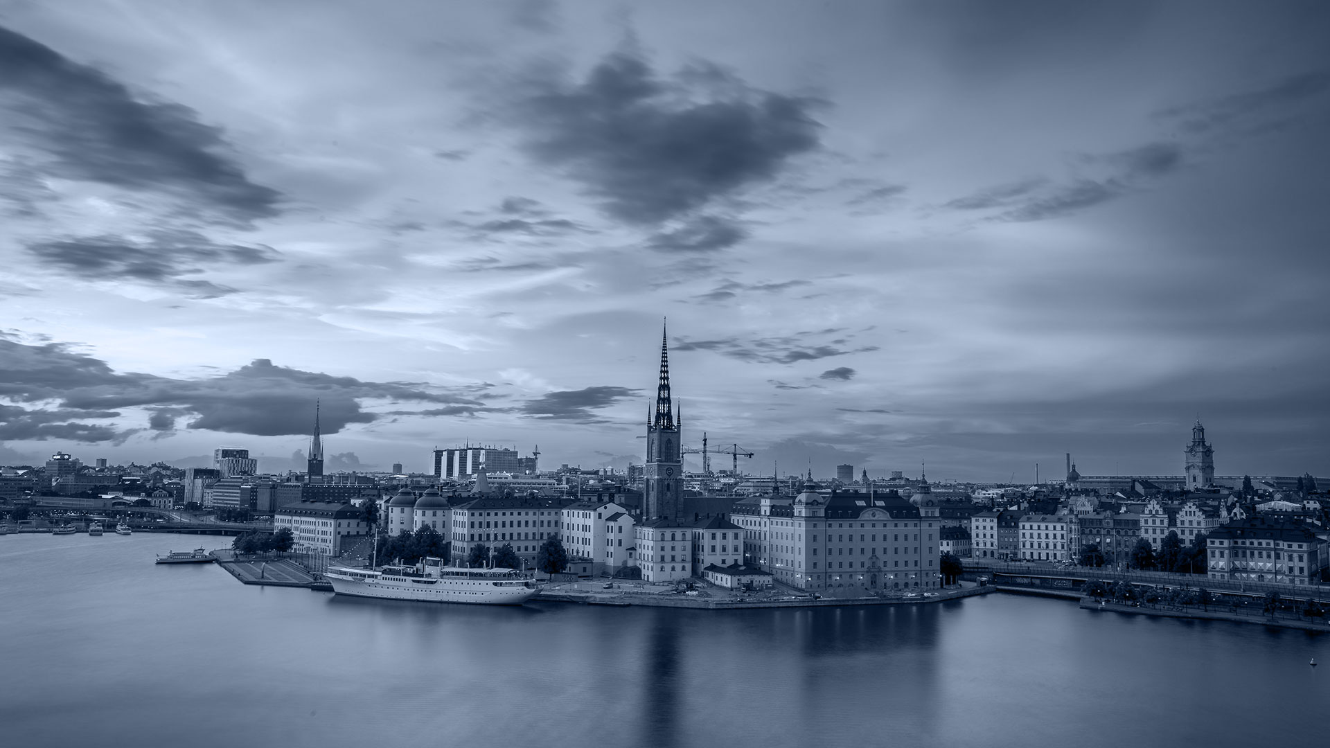 Swedish cityscape.