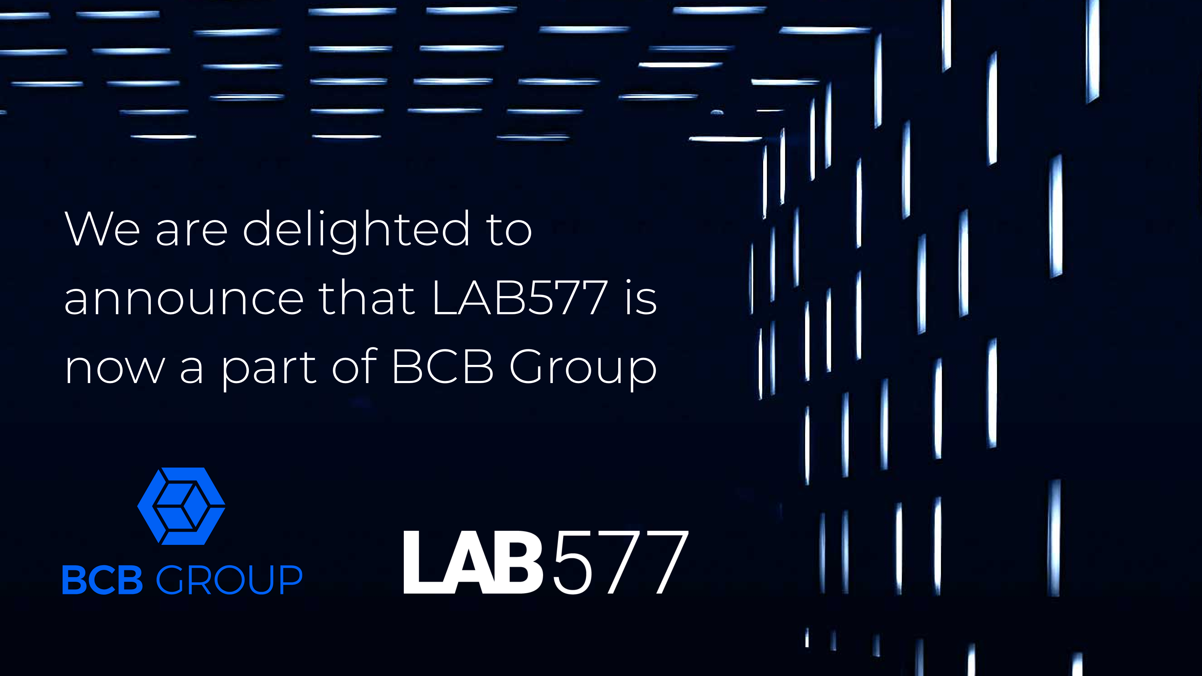 LAB577 JOINS BCB GROUP