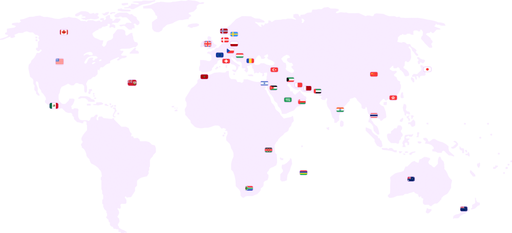 Currency map